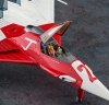 Hasegawa 64775 Crusher Joe Fighter 2 w/Alfin Figure 1/72